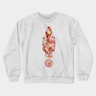 Battlestar Galactica [Floral Pattern] Crewneck Sweatshirt